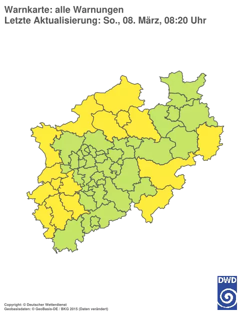 Aktuelle Wetterwarnungen für %region%