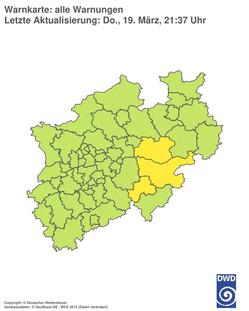 Aktuelle Wetterwarnungen für %region%
