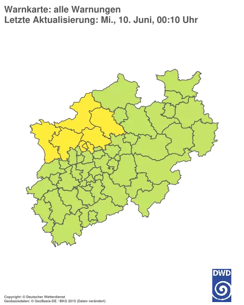 Aktuelle Wetterwarnungen für %region%