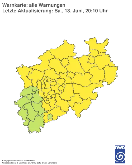 Aktuelle Wetterwarnungen für %region%