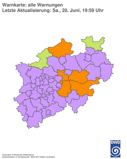 Aktuelle Wetterwarnungen für %region%
