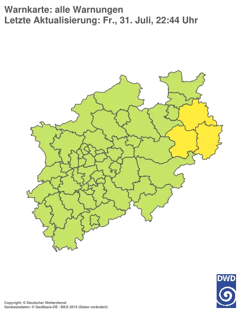 Aktuelle Wetterwarnungen für %region%