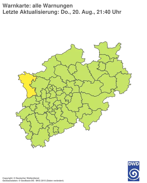 Aktuelle Wetterwarnungen für %region%