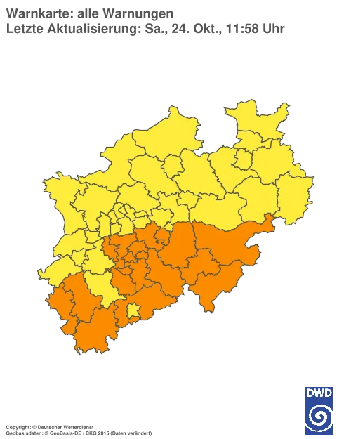 Aktuelle Wetterwarnungen für %region%