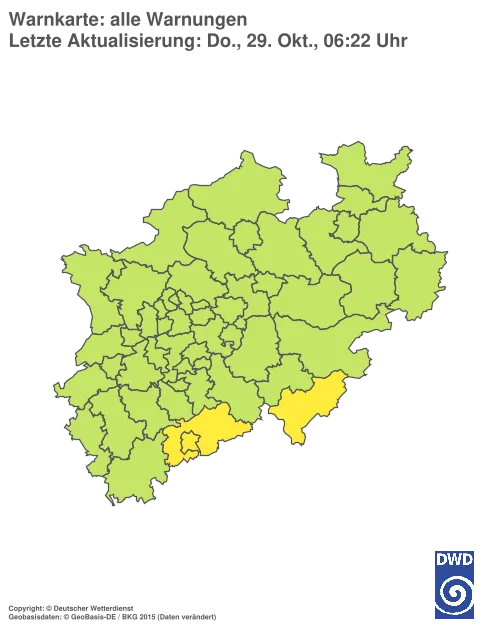 Aktuelle Wetterwarnungen für %region%